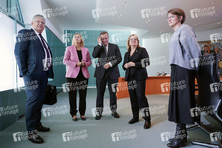 Sitzung des Sicherheitskabinetts der Bundesregierung in Berlin