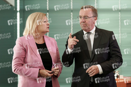 Sitzung des Sicherheitskabinetts der Bundesregierung in Berlin