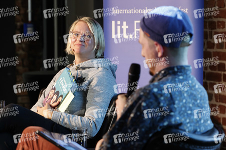 Mareike Graepel und Jan Hendrik Ax auf der lit.Ruhr 2023 in Bochum