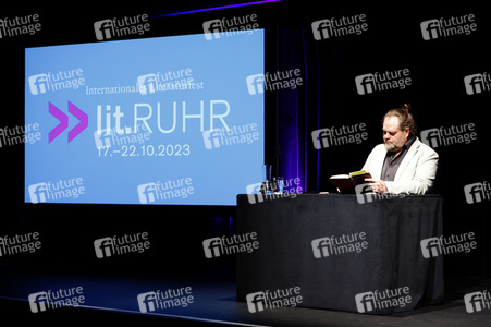 Christian Linker auf der lit.Ruhr 2023 in Gelsenkirchen