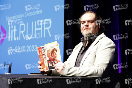Christian Linker auf der lit.Ruhr 2023 in Gelsenkirchen