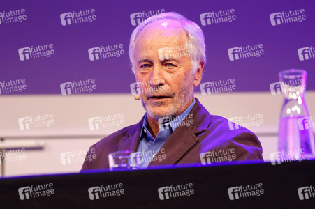 Richard Ford und Ulrich Noethen auf der lit.Cologne Spezial 2023 in Köln