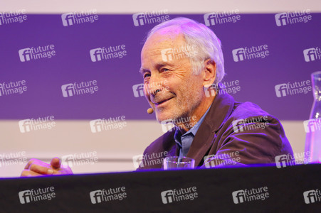 Richard Ford und Ulrich Noethen auf der lit.Cologne Spezial 2023 in Köln