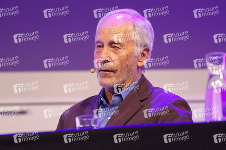 Richard Ford und Ulrich Noethen auf der lit.Cologne Spezial 2023 in Köln