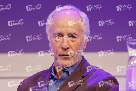 Richard Ford und Ulrich Noethen auf der lit.Cologne Spezial 2023 in Köln