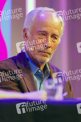 Richard Ford und Ulrich Noethen auf der lit.Cologne Spezial 2023 in Köln