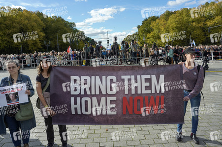 Kundgebung gegen Antisemitismus und für Solidarität mit Israel in Berlin