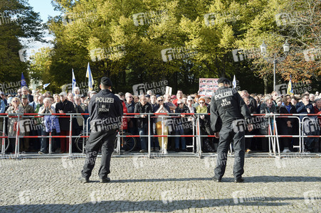 Kundgebung gegen Antisemitismus und für Solidarität mit Israel in Berlin