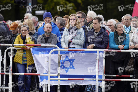 Kundgebung gegen Antisemitismus und für Solidarität mit Israel in Berlin
