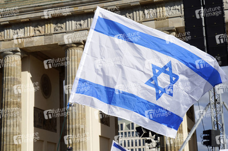 Kundgebung gegen Antisemitismus und für Solidarität mit Israel in Berlin