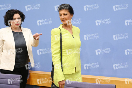 Bundespressekonferenz Gründung des Vereins 'Bündnis Sahra Wagenknecht' in Berlin