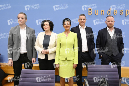 Bundespressekonferenz Gründung des Vereins 'Bündnis Sahra Wagenknecht' in Berlin