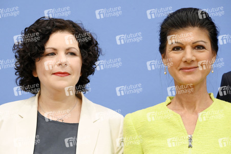 Bundespressekonferenz Gründung des Vereins 'Bündnis Sahra Wagenknecht' in Berlin