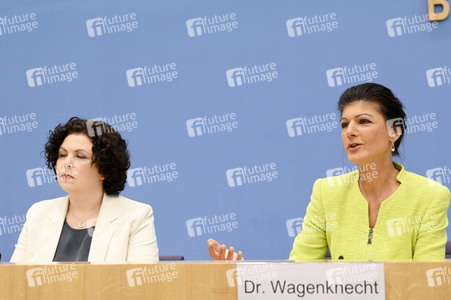 Bundespressekonferenz Gründung des Vereins 'Bündnis Sahra Wagenknecht' in Berlin