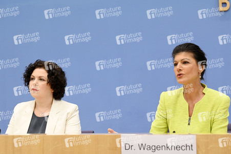 Bundespressekonferenz Gründung des Vereins 'Bündnis Sahra Wagenknecht' in Berlin