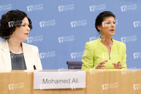 Bundespressekonferenz Gründung des Vereins 'Bündnis Sahra Wagenknecht' in Berlin