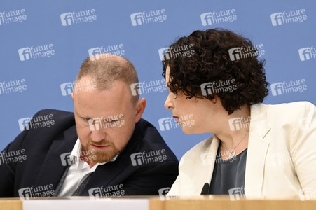 Bundespressekonferenz Gründung des Vereins 'Bündnis Sahra Wagenknecht' in Berlin