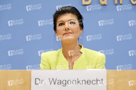 Bundespressekonferenz Gründung des Vereins 'Bündnis Sahra Wagenknecht' in Berlin