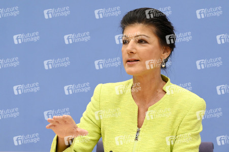 Bundespressekonferenz Gründung des Vereins 'Bündnis Sahra Wagenknecht' in Berlin