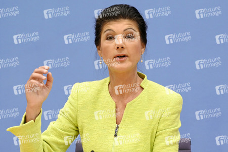 Bundespressekonferenz Gründung des Vereins 'Bündnis Sahra Wagenknecht' in Berlin