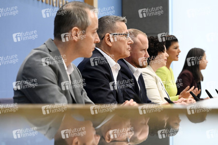 Bundespressekonferenz Gründung des Vereins 'Bündnis Sahra Wagenknecht' in Berlin