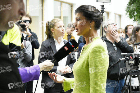 Bundespressekonferenz Gründung des Vereins 'Bündnis Sahra Wagenknecht' in Berlin