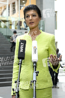 Bundespressekonferenz Gründung des Vereins 'Bündnis Sahra Wagenknecht' in Berlin