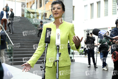 Bundespressekonferenz Gründung des Vereins 'Bündnis Sahra Wagenknecht' in Berlin