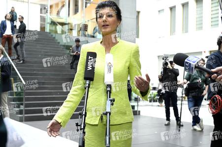 Bundespressekonferenz Gründung des Vereins 'Bündnis Sahra Wagenknecht' in Berlin
