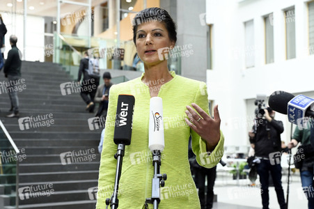 Bundespressekonferenz Gründung des Vereins 'Bündnis Sahra Wagenknecht' in Berlin