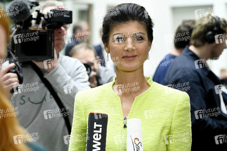 Bundespressekonferenz Gründung des Vereins 'Bündnis Sahra Wagenknecht' in Berlin
