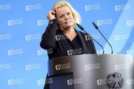 Pressestatement von Nancy Faeser in Berlin
