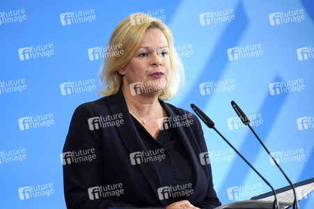 Pressestatement von Nancy Faeser in Berlin