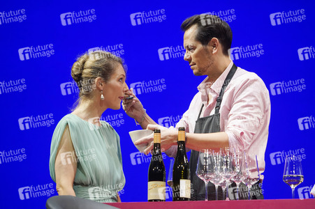 Theaterprobe 'Das perfekte Geheimnis' in Berlin