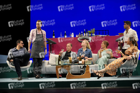 Theaterprobe 'Das perfekte Geheimnis' in Berlin