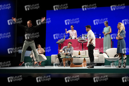 Theaterprobe 'Das perfekte Geheimnis' in Berlin