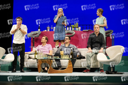 Theaterprobe 'Das perfekte Geheimnis' in Berlin