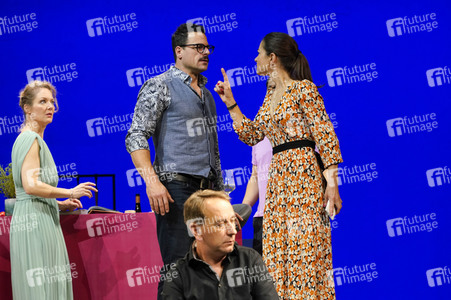 Theaterprobe 'Das perfekte Geheimnis' in Berlin