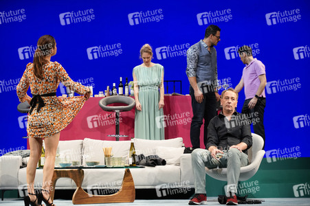 Theaterprobe 'Das perfekte Geheimnis' in Berlin
