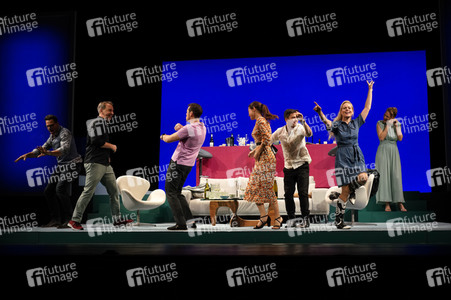 Theaterprobe 'Das perfekte Geheimnis' in Berlin