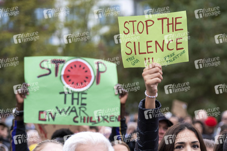 Palästinenser protestieren in Berlin
