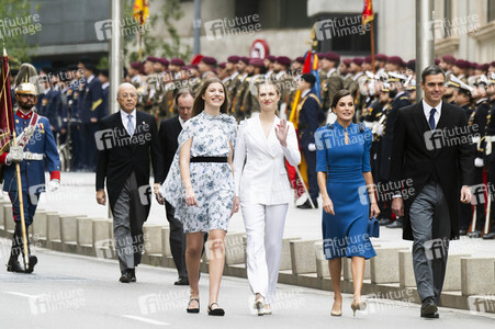 Kronprinzessin Leonor schwört den Treueeid in Madrid