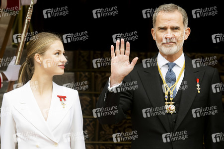 Kronprinzessin Leonor schwört den Treueeid in Madrid