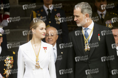 Kronprinzessin Leonor schwört den Treueeid in Madrid