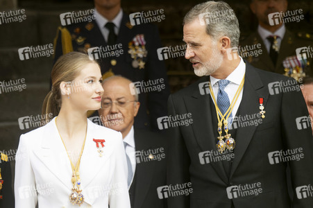 Kronprinzessin Leonor schwört den Treueeid in Madrid