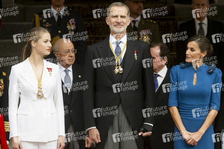 Kronprinzessin Leonor schwört den Treueeid in Madrid