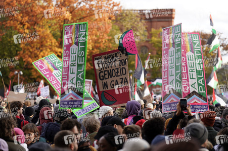 Pro-Palästina-Demo in Berlin