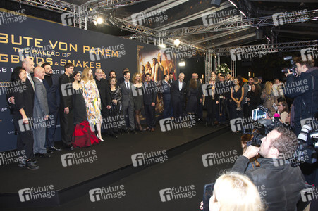 Filmpremiere 'Die Tribute von Panem - The Ballad of Songbirds & Snakes' in Berlin