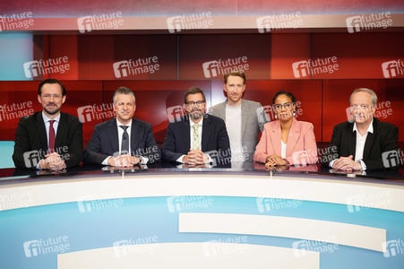 Talkshow 'hart aber fair' in Berlin