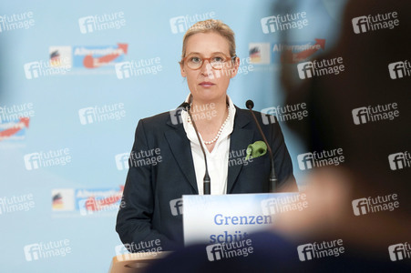 Pressestatemant der AfD-Bundestagsfraktion in Berlin